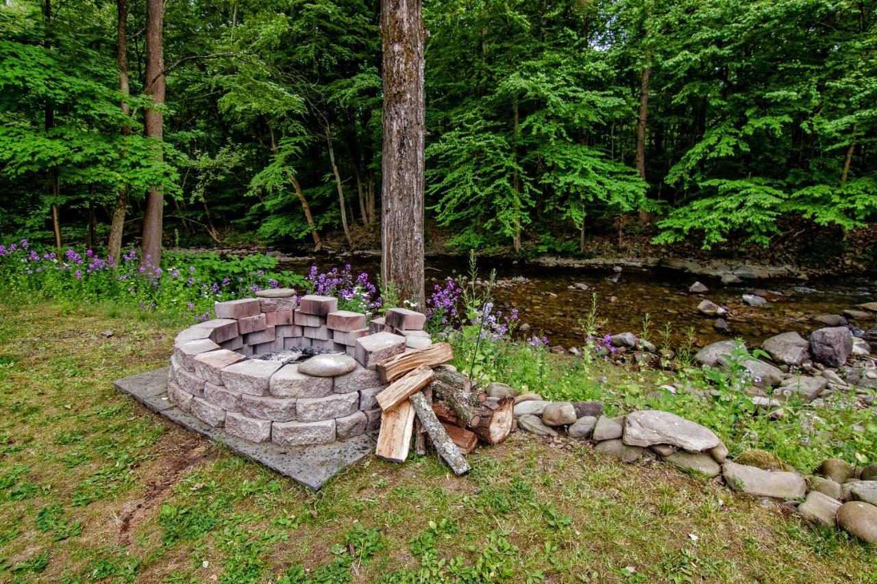 Cabin By The Creek With Private Creek Access Танерсвил Екстериор снимка